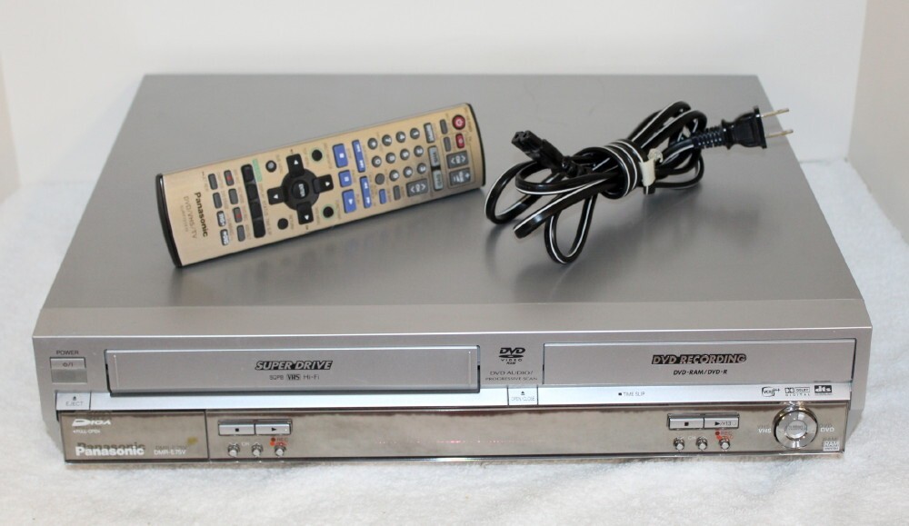 Panasonic DMR-E75V ビデオデッキ&DVDレコーダー DVDレコーダー Panasonic DMR-E75V パナソニック VHS ダブル