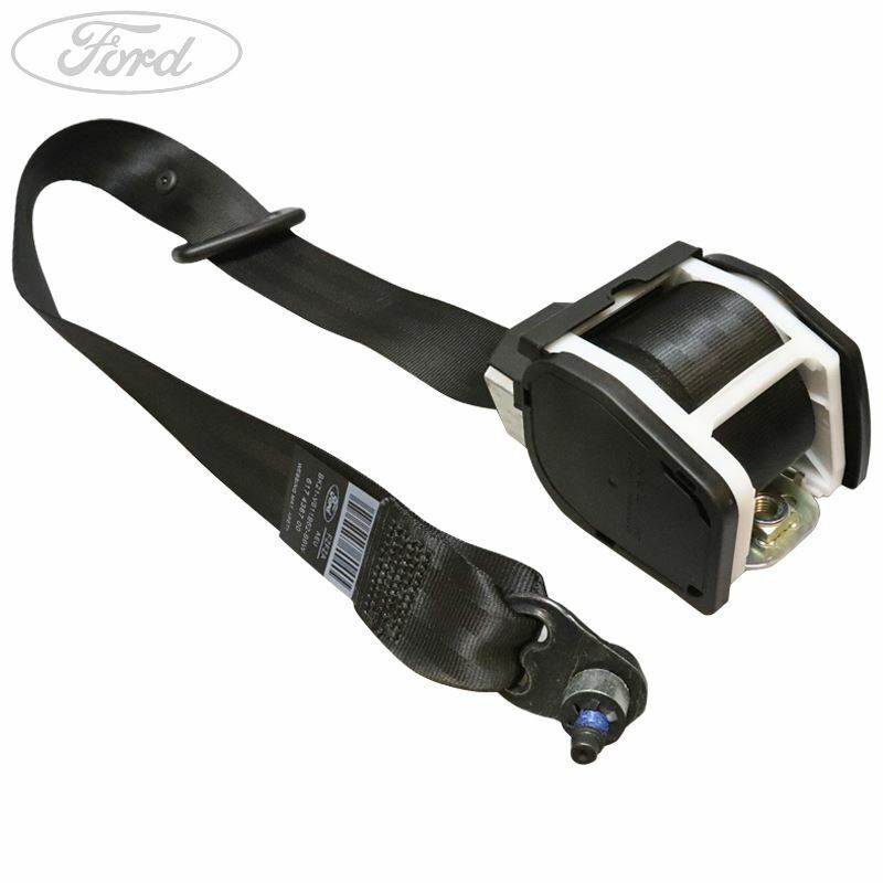 Genuine Ford TRANSIT Custom Rear Seat Belt Black 2012- 2nd Row  