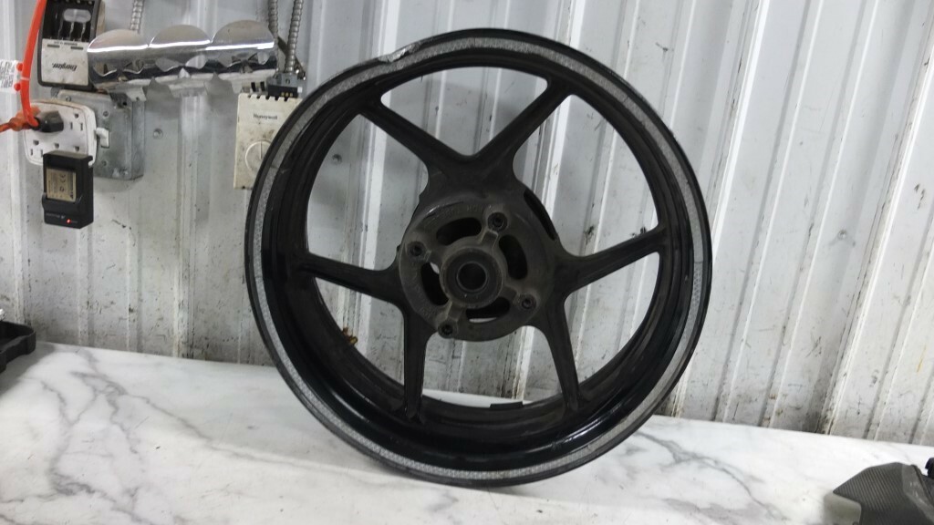 03 Kawasaki ZX6 ZX 6 636 600 ZX636 Rear Back Rim Wheel | eBay