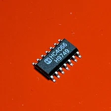[1x] HC4066 Harris High Speed CMOS Logic Quad Bilateral Switch IC SMD SOIC-14