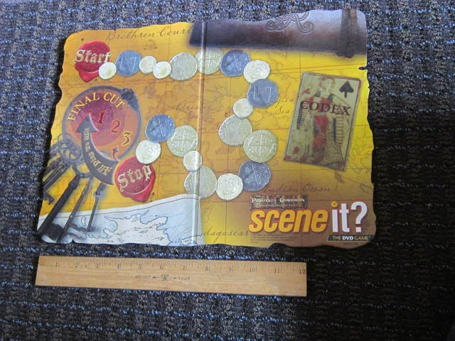Pirates of the Caribbean Scene It? Game Board ONLY Replacement Pieces Parts - Image 2 of 3