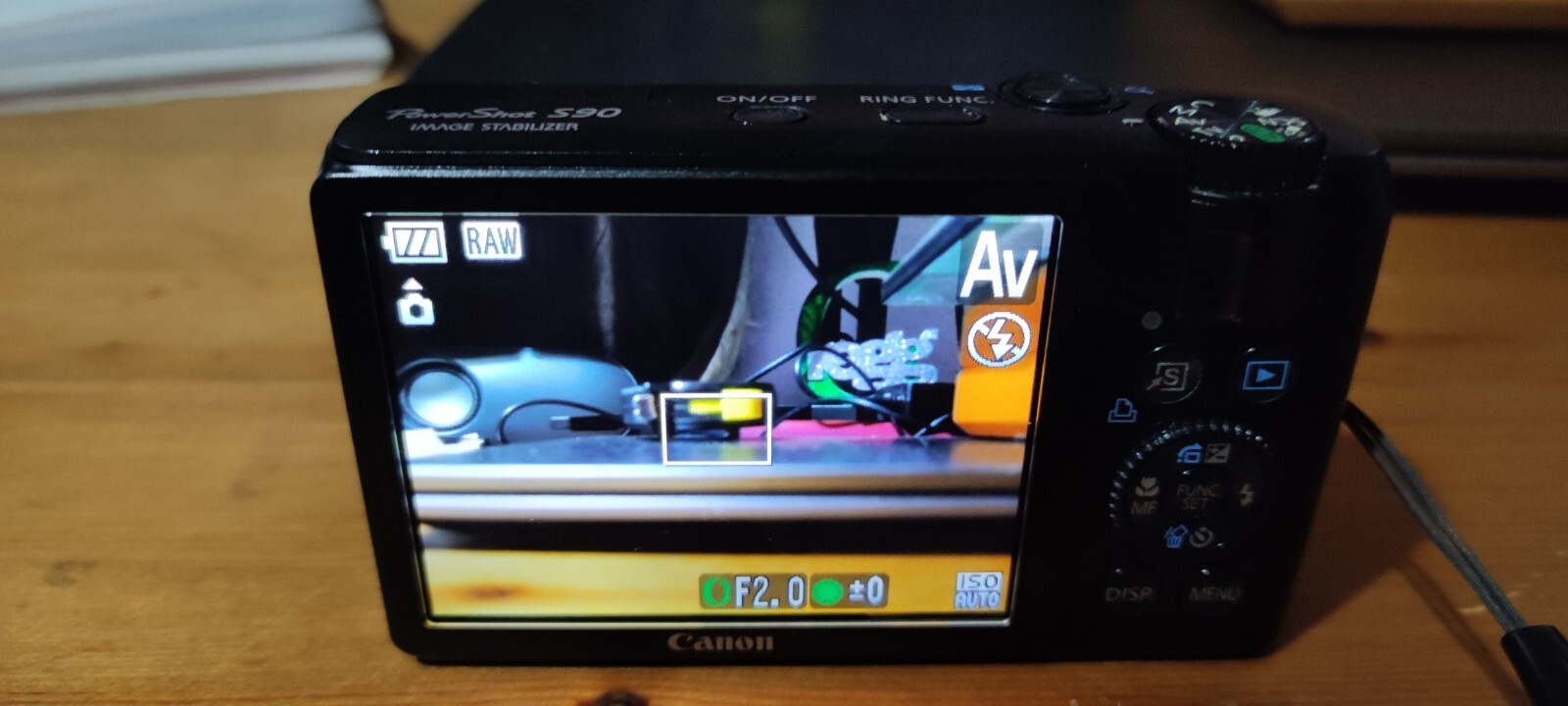 Canon PowerShot S90 10.0MP Compact Digital Camera + Accessories eBay