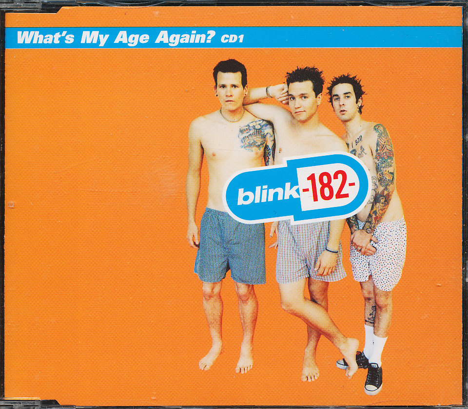 blink-182 / What's My Age Again? レコード美品 Blink 182 - What's My Age Again (3 Track CD) **BRAND NEW/STILL