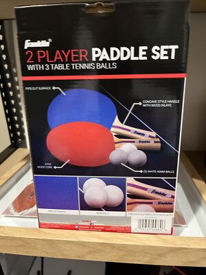 Set De Ping-pong Franklin Sports 2 Joueurs Avec 3 Balles 40 Mm