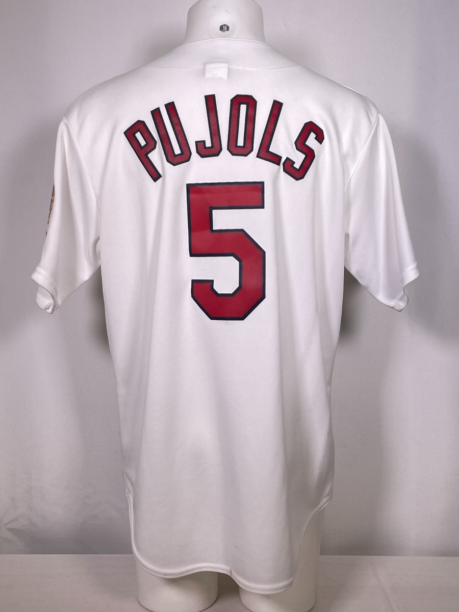 Albert Pujols #5 St Louis Cardinals Majestic 2011 World Series