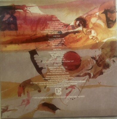 THE DOORS-Weird Scenes Inside The Gold Mine Double Album 1980