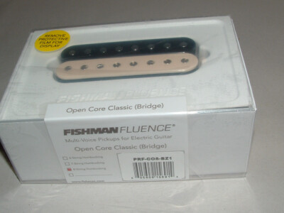 Fishman Fluence PRF-CO8-BZ1 8 String Open Core Classic  Bridge Pickup  ( Zebra)