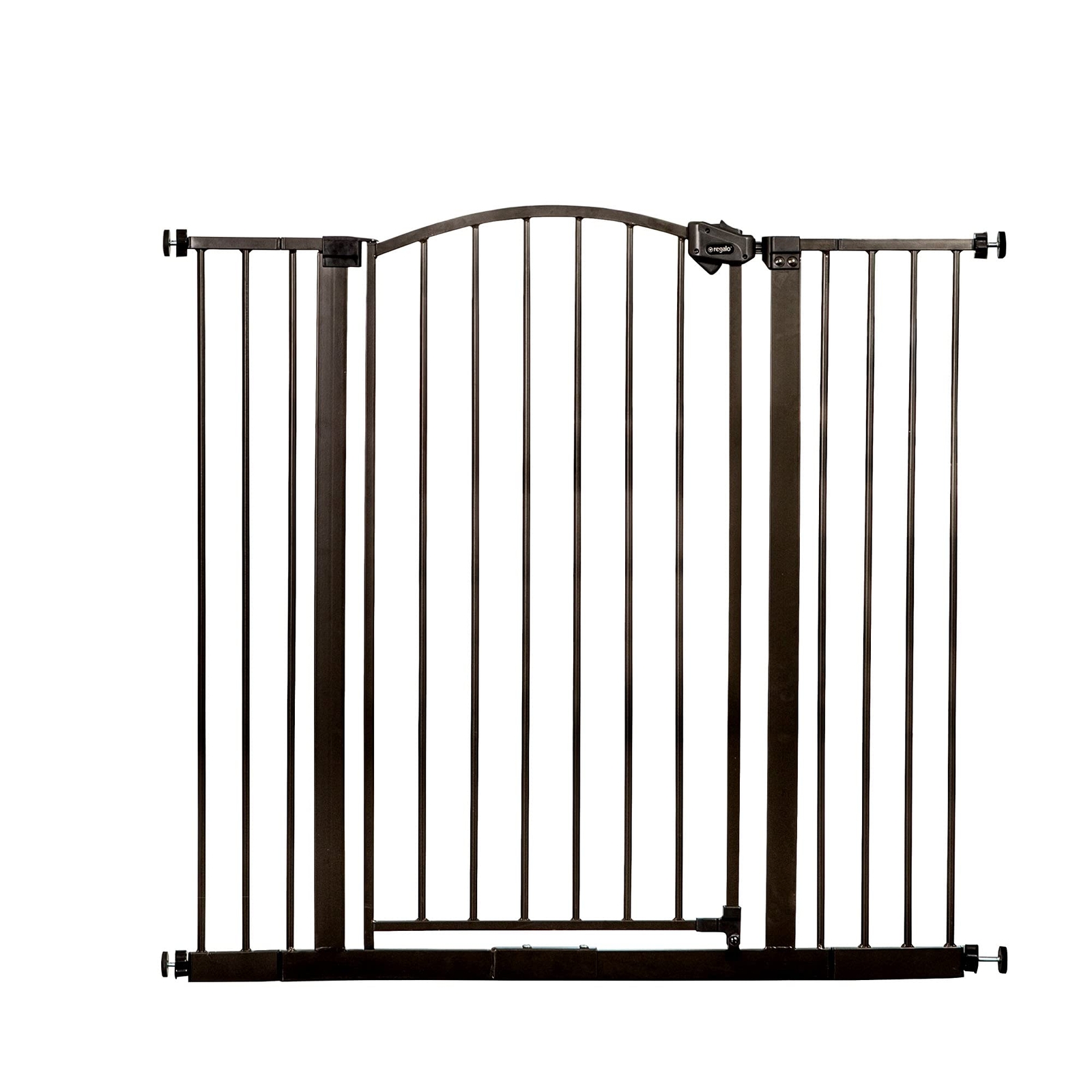 Regalo Easy Step Extra Tall Arched Décor Walk Thru Baby Gate Includes 4-Inch...