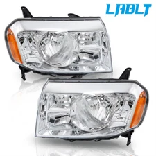 LABLT Left&Right Side Replacement Headlights Headlamps For 2009-2011 Honda Pilot