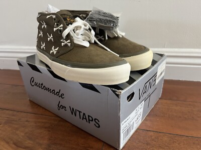 8.5 Male - 10  VANS Authentic OG Chukka Boot LX  WTAPS Bones - VN0A2Y2VKBD