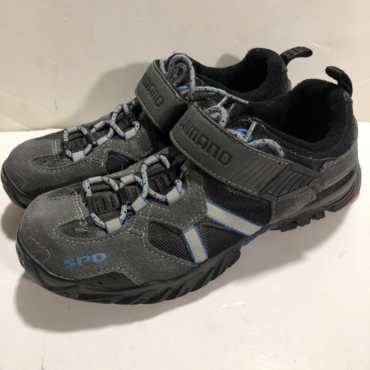 Shimano MT41 SPD Cycling Sneaker Size 40 Women s 6.7 Gray Pedaling