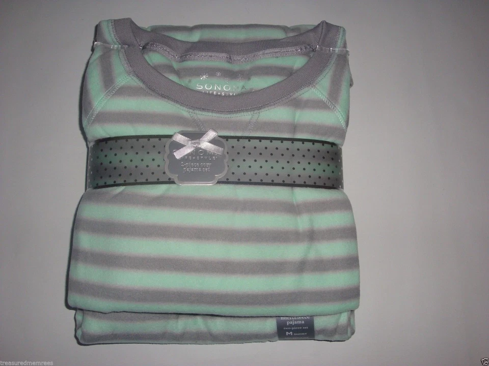 Conjunto de ropa de dormir pijama de microfleece marca Sonoma de 2 piezas ~ tallas cortas ~ nuevo con etiquetas Foto 2 de 4