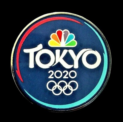 NBC TOKYO 2020 JAPAN OLYMPIC GAMES OFFICIAL PIN TV NEWS PRESS