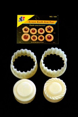 New Malaysian Pineapple Jam Tart Mold Cookies Biscuit Baked Cutter Number 101