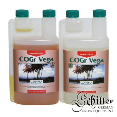 CANNA COGr Vega A+B je 1L - Wachstum NPK Dünger Kokosmatten Coco Hydro - Grow