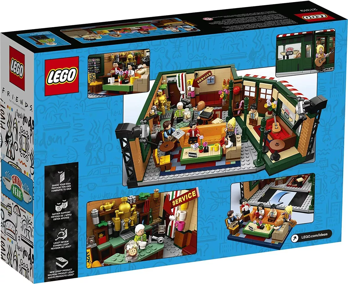 LEGO 21319 Friends Central Perk The Television Series 1070 Pieces, New  673419314985