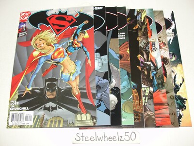 Superman Batman 9 Comic Lot DC 2005 #19 20 21 23 27 35 36 40 52