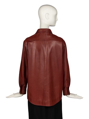 HERMÈS Martin Margiela Hermes Paris 2002 Red Lambskin HERMÈS Martin Margiela Hermes Paris 2002 Red Lambskin