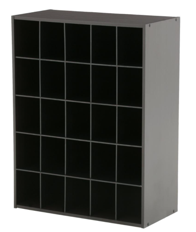 Display Stackable 25Cube Cubby Shoes Storage Unit Organizer Bookcase