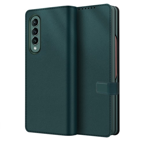 Für Samsung Z Fold 3 Leder Handy hülle Business Magnetische Split Schutz hülle - Zdjęcie 13 z 15