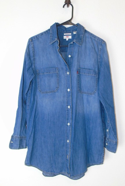 Levi's BOYFRIEND Fit Leni Denim Tunic 