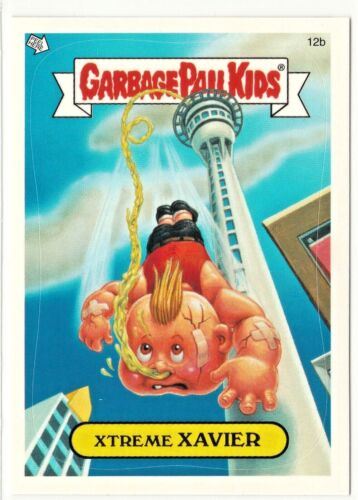 Garbage Pail Kids GPK Xtreme Xavier bungee jump sport Space Needle Stratosphere - Picture 1 of 6