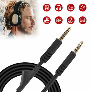 A10 Cord Replacement 0 Cable For Astro A10 0 Tr Gaming Headsets Aux Audio Headphone Extension Cable With Volume Control Microphone Soft Nylon Braided Cable 2m