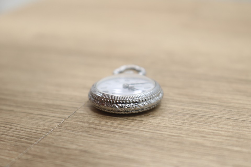 Vintage Emile Jobin Emporium Metal Case Small Pocket Watch 17j eBay