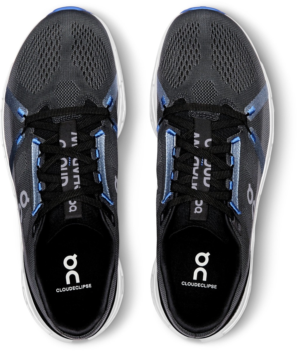 NEW Men's On Running Brand Black/White Blue Cloud Cloudeclipse OC