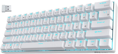   RK ROYAL KLUDGE RK61 Wireless 60% Mechanical Gaming Programmable Keyboard 60