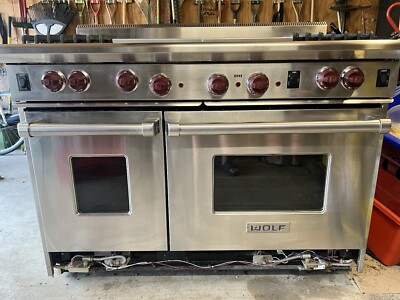 Dual Griddle Wolf Infrared Grill Wolf Range Cooker GAS 48 Inch