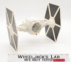 Imperial Tie Fighter WHITE 100% Complete Star Wars 1978 Vintage Kenner Vehicle