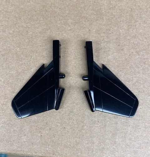 Transformers G1 Skywarp RUDDER Set L+R LARGE Tab Vintage Wing Fin Part Seeker