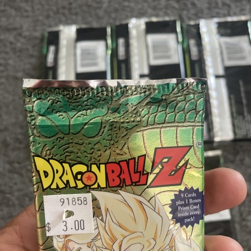 (5) Dragon Ball Z Series 4 Trading Cards - Sealed Booster Pack - ArtBox - Picture 7 of 10