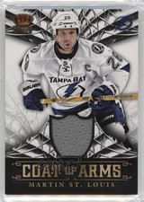 2013 Panini Crown Royale Coat of Arms Materials Martin St Louis #CA-MSL HOF g5i