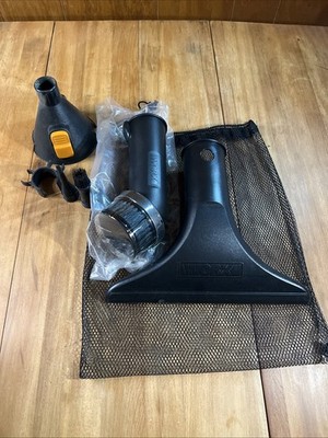 Lot of Worx Shop Vac Vacuum Attachments Nozzles Mesh Storage Bag