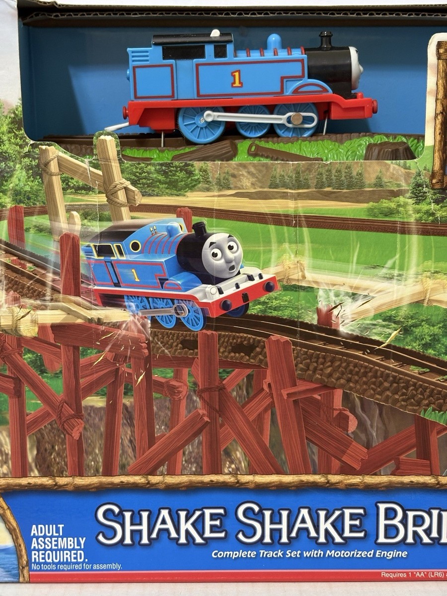 Thomas Trackmaster Motorized Shake Bridge Kids Train Set Misty