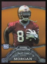 2008 Bowman Sterling Gold Refractor /25 Josh Morgan #13 Rookie 49ers
