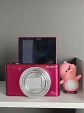 Sony Cyber-shot DSC-WX500 18.2MP Digital Camera RED 30x Optical Zoom English