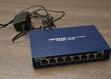 NETGEAR ProSAFE FS108 V3 8-Port 10/100 PoE Ethernet Switch W/ AC Adapter