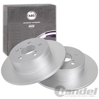 2X ABS Bremsscheiben 271Mm Voll Hinten Passend FüR Toyota Avensis | 17509