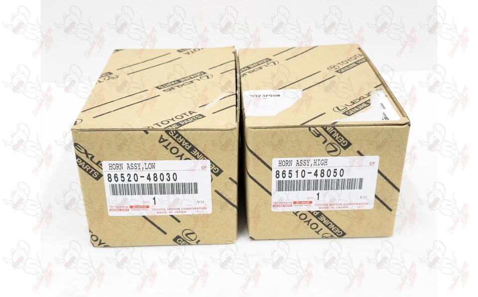 JUEGO DE BOCINAS AGUDAS Y BAJAS OEM TOYOTA 86510-48050 86520-48030 genuino Foto 4 de 4