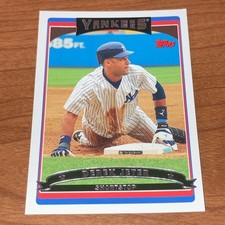 2006 Topps Derek Jeter #500 New York Yankees Baseball Card NM-MT