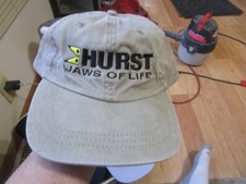 Vintage Hurst Embroidered Denim 6 Panel Fahrenheit Truckers Baseball Cap Hat