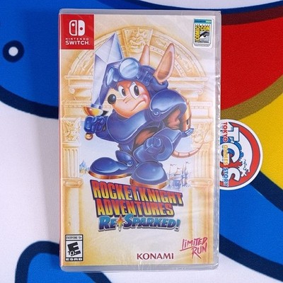 Rocket Knight Adventures: Re-Sparked SDCC 2024 Convention Exclusive Switch US Li