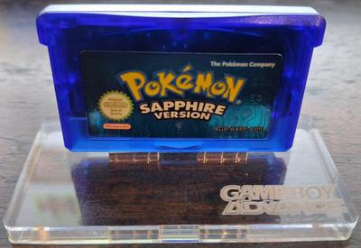 Pokemon: Sapphire Version (Game Boy Advance, 2003) AUTHENTIC TESTED