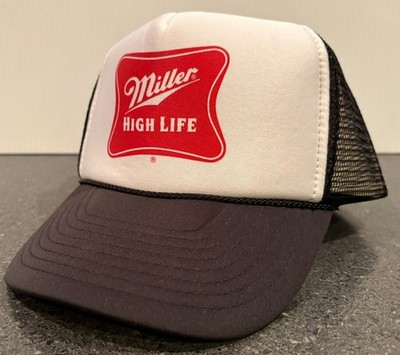 Miller High Life Star Promotions vintage Baseball Cap Trucker Hat Foam Front NOS