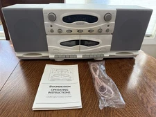 Soundesign Mini Component System 5806-06  Radio/Cassette Player NEW OPEN BOX