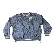 Vintage NFL Brand Miami Dolphins Center Logo Pullover Windbreaker Mens Size XXL