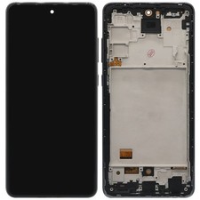For Samsung Galaxy A72 4G A725M A725F LCD Display Touch Screen Digitizer Frame